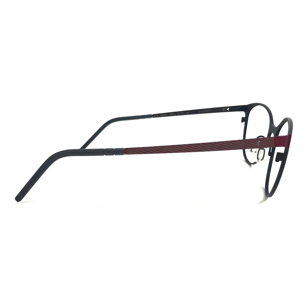 Blackfin Eyeglasses Frames BF808 WINDSOR COL.757 Black Red Cat Eye 52-18-145
